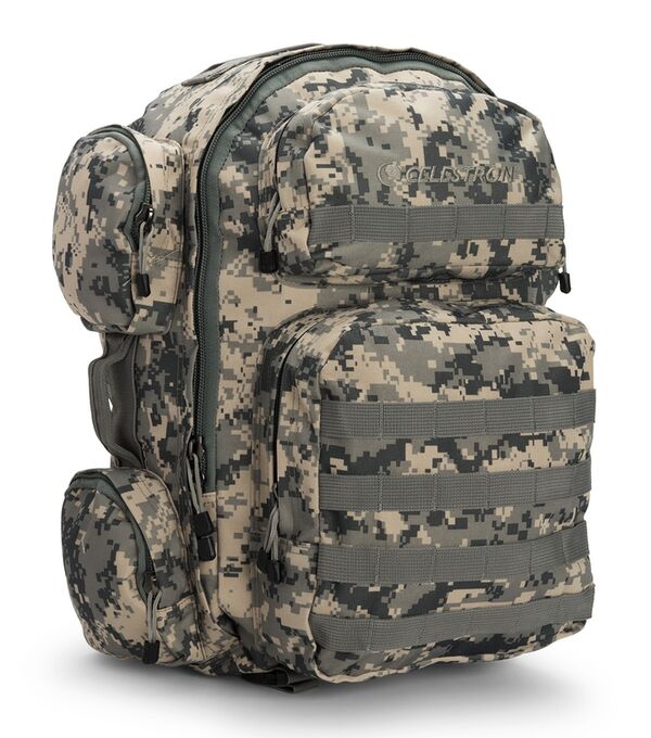 Celestron Trailseeker Spektiv 80mm, 45° Traveler Set inkl. Camouflage Rucksack 