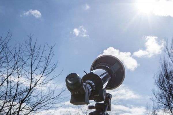 Celestron Travel Scope 70 Sonnensystem Edition Zoll inkl. 4mm Okular und Baader ASSF 80 Sonnenfilter 