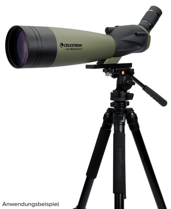 Celestron Ultima 100 45° Traveler Set inkl. Camouflage Rucksack 