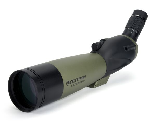 Celestron Ultima 80 45° Traveler Set inkl. Camouflage Rucksack 