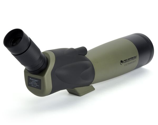 Celestron Ultima 80 45° Traveler Set inkl. Camouflage Rucksack 