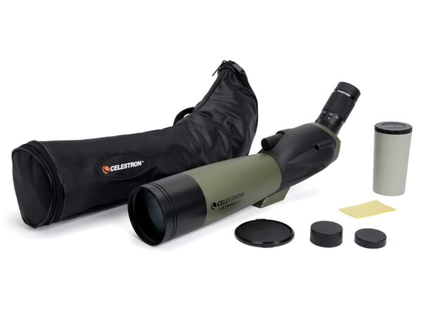 Celestron Ultima 80 45° Traveler Set inkl. Camouflage Rucksack 