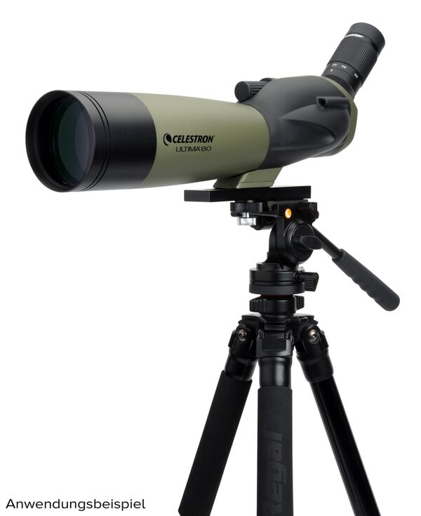 Celestron Ultima 80 45° Traveler Set inkl. Camouflage Rucksack 