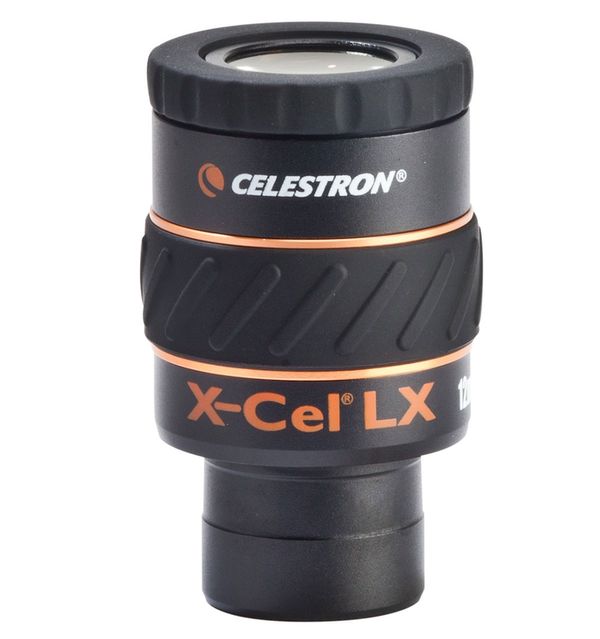 Celestron X-Cel LX Okular 1 Zoll, 60° Gesichtsfeld  12 mm