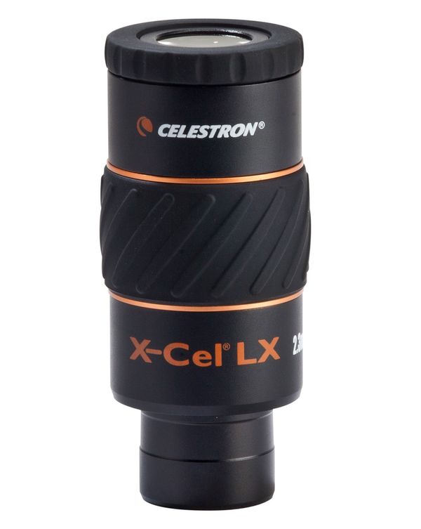 Celestron X-Cel LX Okular 1 Zoll, 60° Gesichtsfeld  2,3 mm