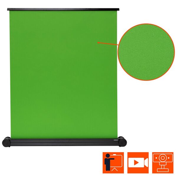 CELEXON Mobile Lite Chroma Key Green Screen  150 x 200 cm