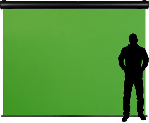 CELEXON Motor Chroma Key Green Screen  350 x 265cm