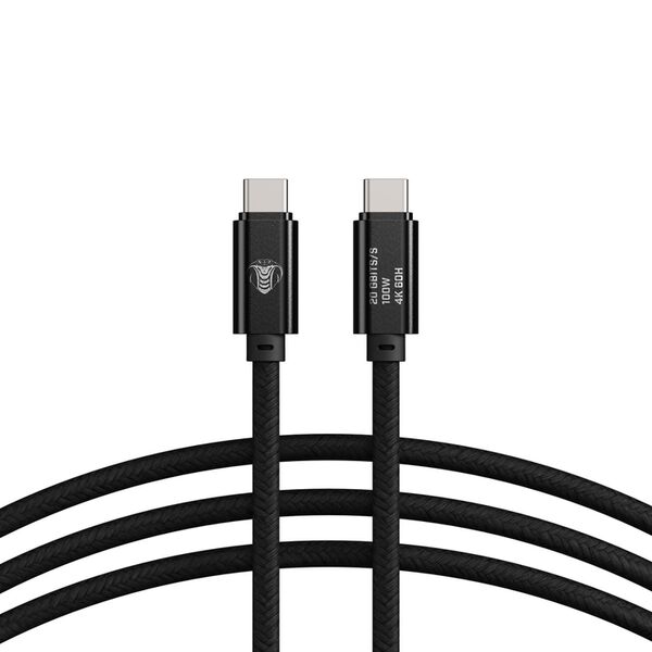 COBRAUNION 20G USB-C Kabel  0,3M schwarz