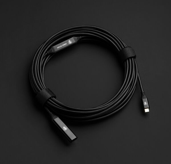 COBRAUNION USB-C Verlängerung - 10M  schwarz