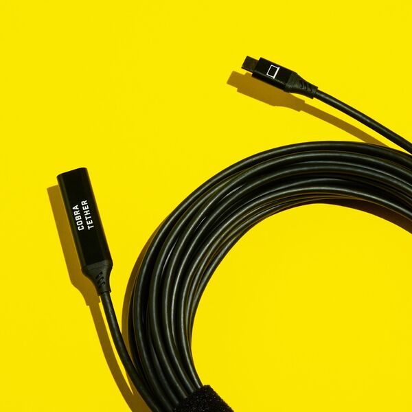 COBRAUNION USB-C Verlängerung - 10M  schwarz