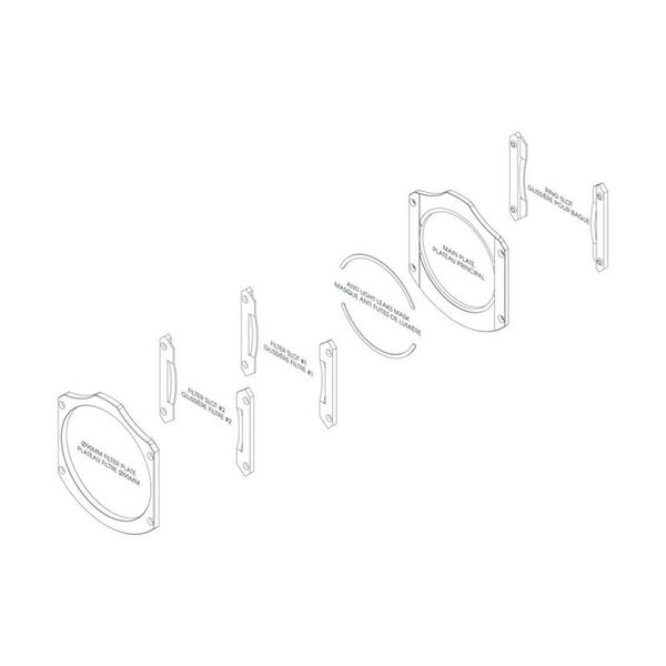 Cokin BPE01 EVO Filterhalter P Serie (Größe M) 