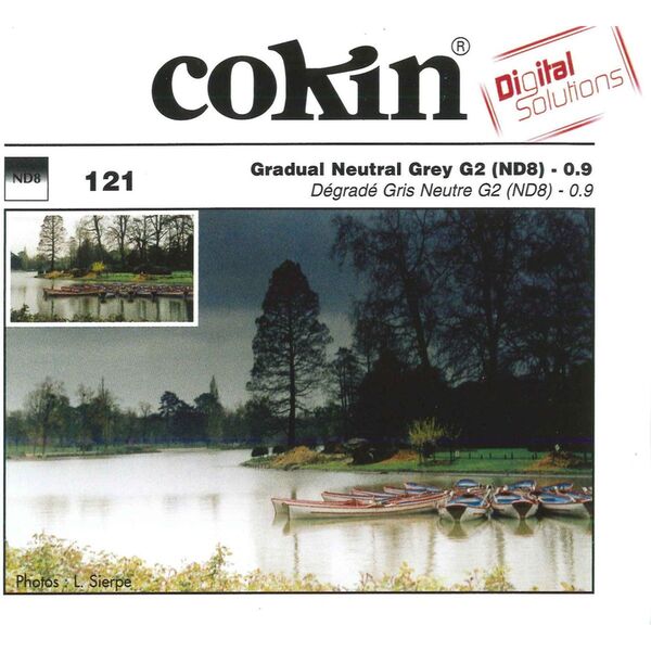 Cokin Filter A121 Grad. Neutral Grau G2 (ND8) (0.9) 