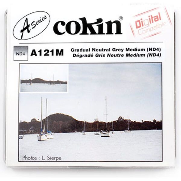 Cokin Filter A121M Grad. Neutral Grau G2 Medium (ND4) 