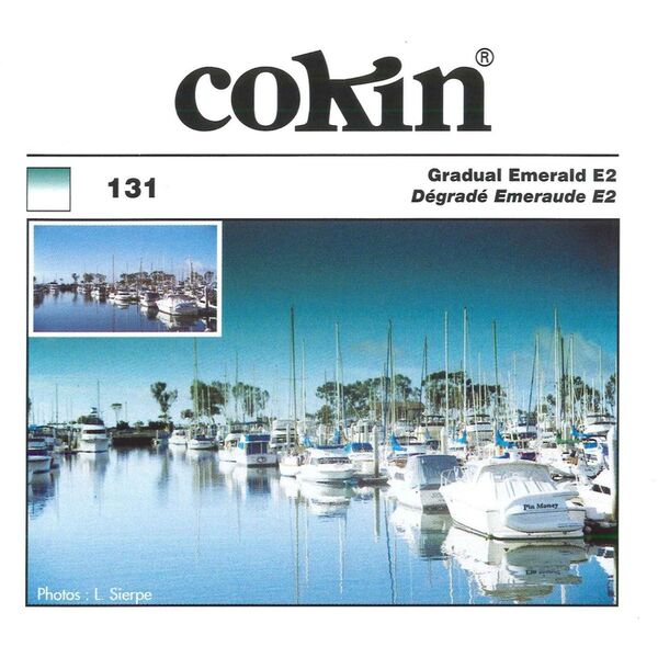 Cokin Filter A131 Verlauf Smaragdgrün E2 