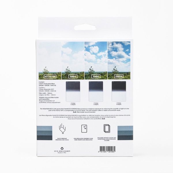 Cokin NUANCES Extreme Soft Kit GND4 + GND8 + GND16  XL