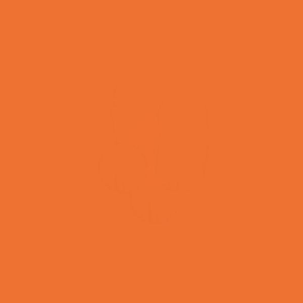 Colorama Colormatt-Hintergrund  tangerine 1,3 x 1 m