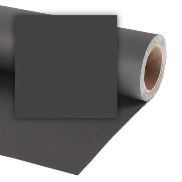 Colorama Hintergrundkarton  black 2,72 x 25 m