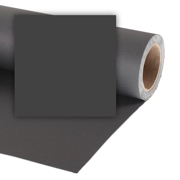 Colorama Hintergrundkarton  schwarz 1,35 x 11 m