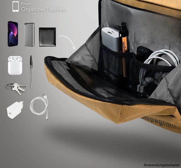 Compagnon Rucksack Element backpack  volcano black 20L