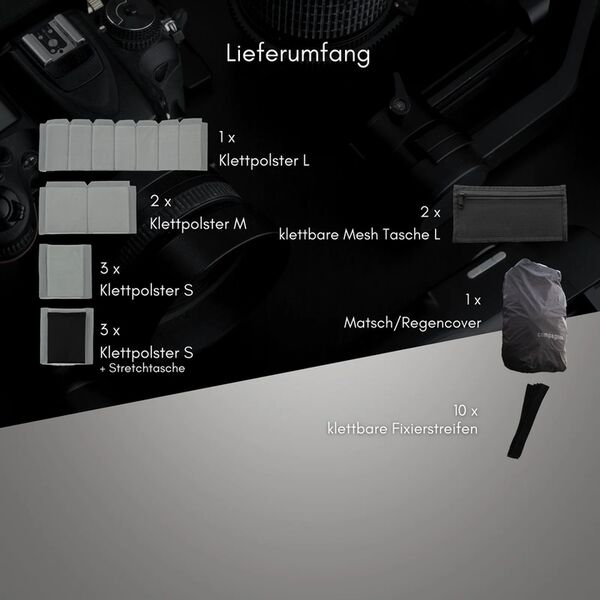 Compagnon Rucksack Element backpack  volcano black 20L