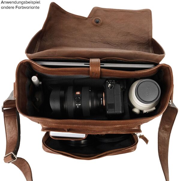 Compagnon Tasche medium messenger Gen III  black