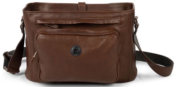 Compagnon Tasche medium messenger Gen III  darkbrown