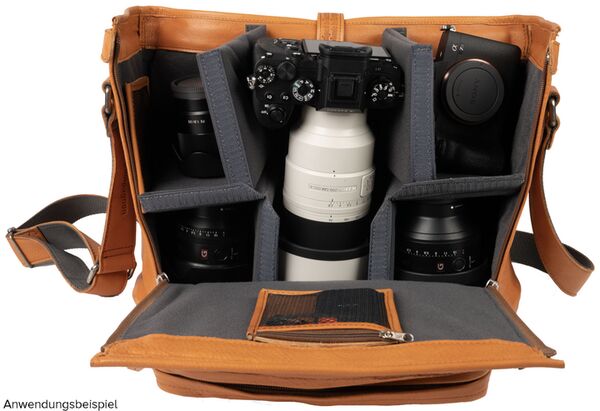 Compagnon Tasche messenger Gen III  lightbrown