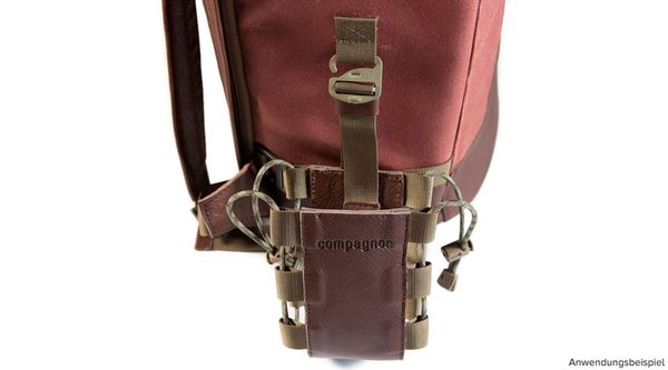 Compagnon Tasche the tripod quiver  dunkelbraun