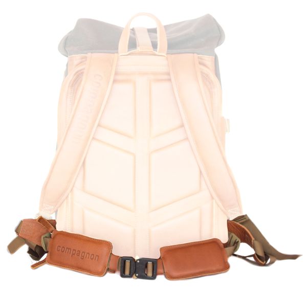 Compagnon Tasche the waist belt  grün-braun