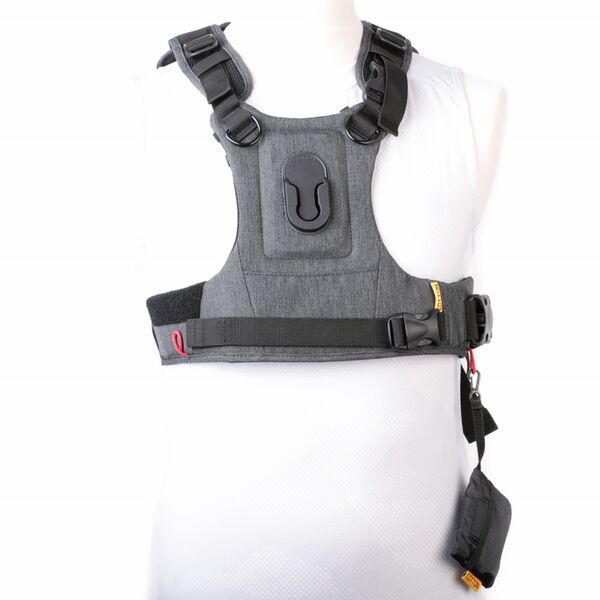 Cotton Carrier Camera Harness-2 G3 - Brustgeschirr als Tragesystem für 2 Kameras  Charcoal