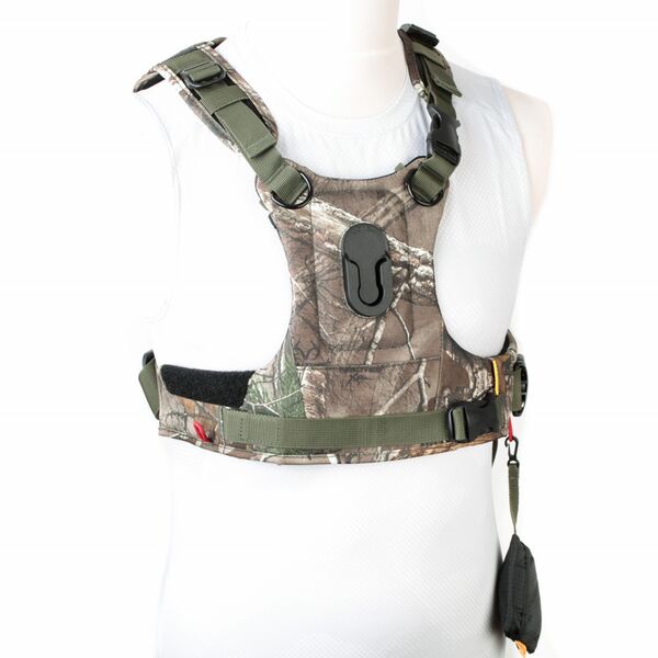 Cotton Carrier Camera Harness-2 G3 - Brustgeschirr als Tragesystem für 2 Kameras  Camo
