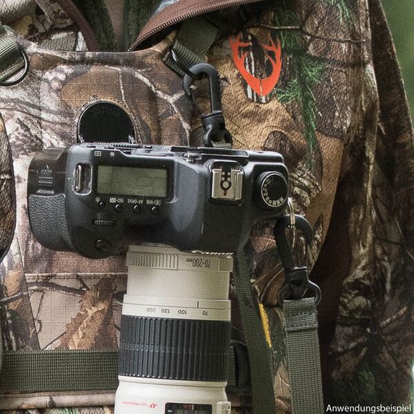 Cotton Carrier Camera Harness-2 G3 - Brustgeschirr als Tragesystem für 2 Kameras  Camo