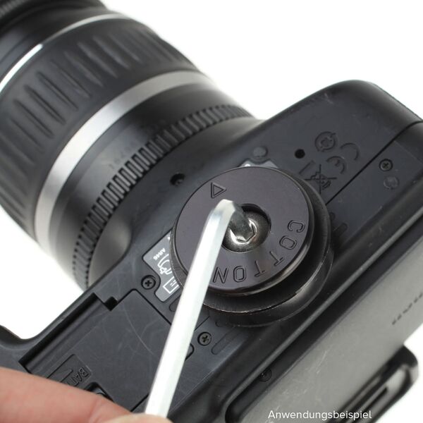 Cotton Carrier Carrier 10 Degree Hub - Ersatz- bzw. Zusatz-Kameraadapter für alle Cotton Carrier Tragesystem 