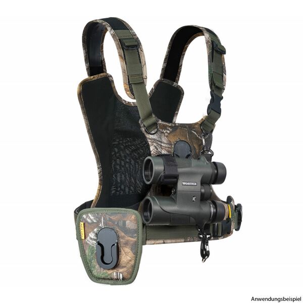 Cotton Carrier Carrier CCS G3 Camera Harness Binocular - Brustgeschirr für 1 DSLR- oder DSLM-Kamera  Camouflage