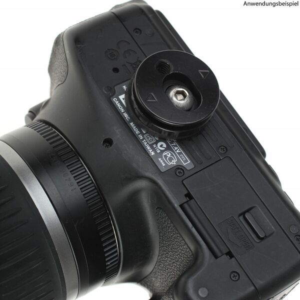 Cotton Carrier Flat Hub - Ersatz- bzw. Zusatz-Kameraadapter für alle Cotton Carrier Tragesysteme 