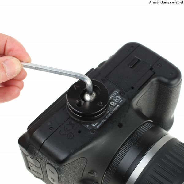 Cotton Carrier Flat Hub - Ersatz- bzw. Zusatz-Kameraadapter für alle Cotton Carrier Tragesysteme 