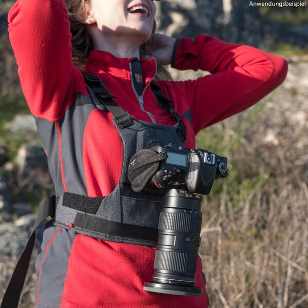Cotton Carrier Kamera Harness G3 - Brustgeschirr als Tragesystem für eine Kamera  Charcoal