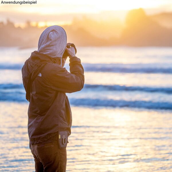 Cotton Carrier Wanderer Side Holster G3 - Gürtel-Tragesystem für DSLR-/DSLM-Kameras  Grey