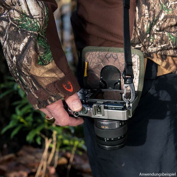 Cotton Carrier Wanderer Side Holster G3 - Gürtel-Tragesystem für DSLR-/DSLM-Kameras  Camo