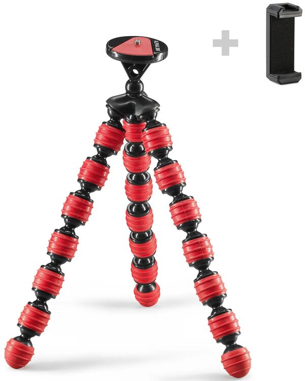 Cullmann ALPHA 380 mobile red, minitripod 