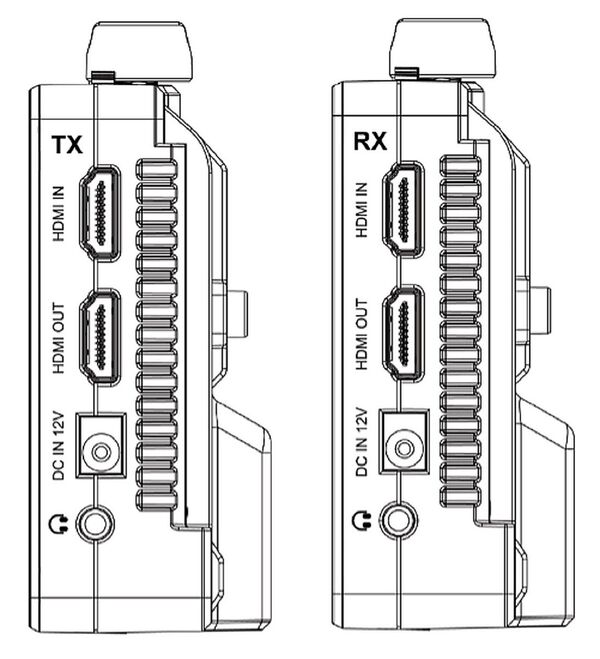 CVW Swift Z Video-Funkstrecken-Set und 8,5 Field-Monitore 