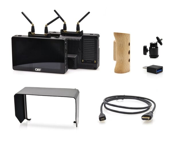 CVW Swift Z Video-Funkstrecken-Set und 8,5 Field-Monitore 