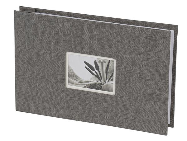 Dörr Buchalbum UniTex 19x14 geschraubt  grau