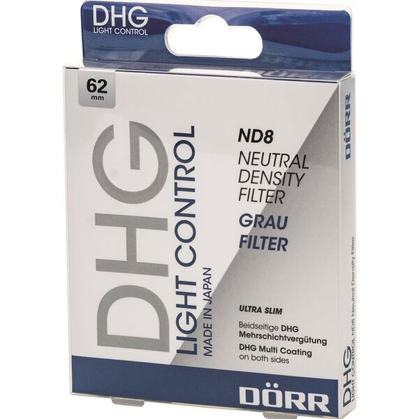 Dörr DHG Graufilter ND8  62mm
