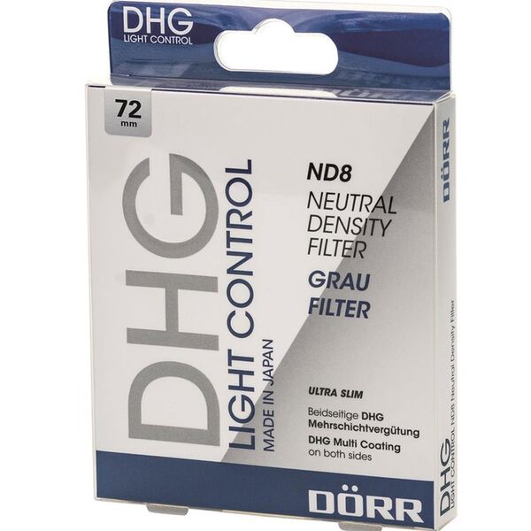 Dörr DHG Graufilter ND8  72mm