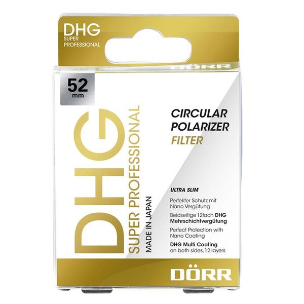 Dörr DHG Super Zirkular Polfilter  52mm