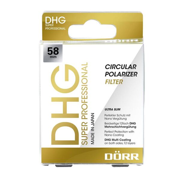 Dörr DHG Super Zirkular Polfilter  58mm
