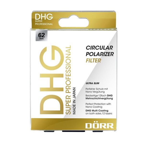Dörr DHG Super Zirkular Polfilter  62mm