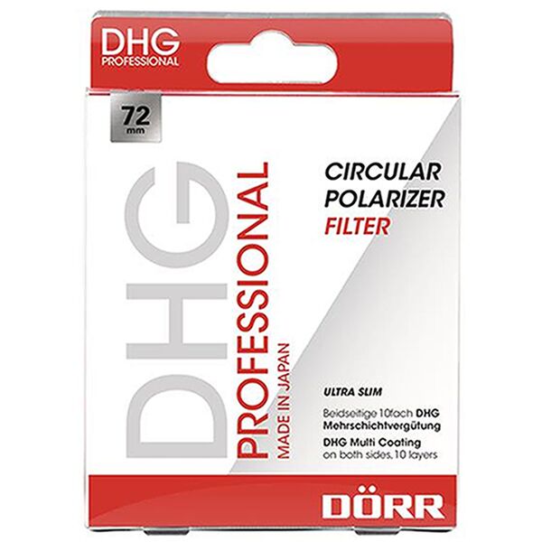 Dörr DHG Zirkular Polfilter  72mm