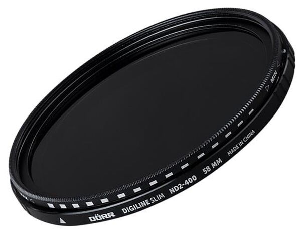 Dörr Digiline Slim Variabler Graufilter ND2-400  58mm